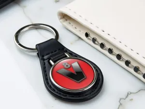 Porte-clés Logo Métal Durable Sur Mesure